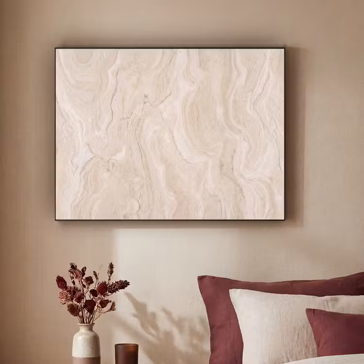 Art Frame - Marmer - Patroon - Beige - Steen - Abstract — 2