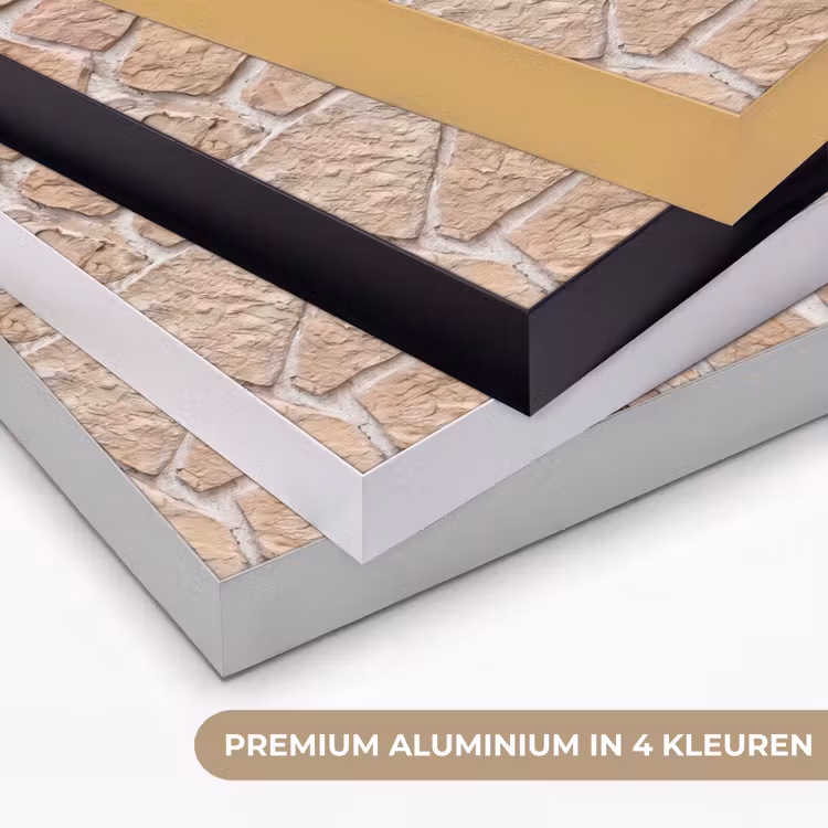 Art Frame - Muur - Steen - Patroon - Rustiek - Beige — 5