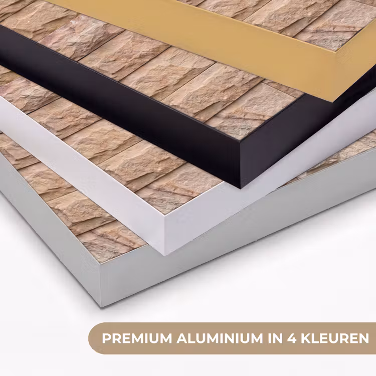 Art Frame - Muur - Steen - Ruw - Textuur - Beige — 5