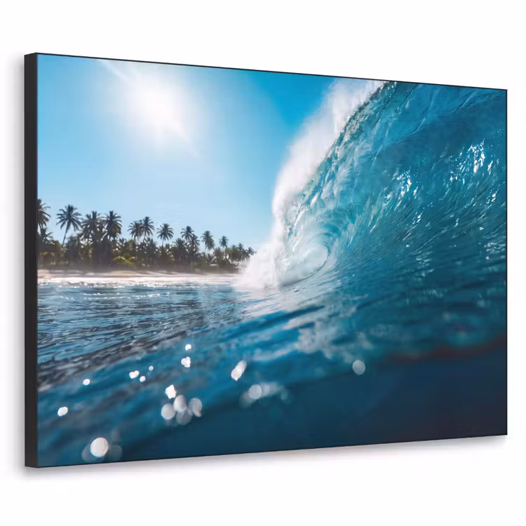 Art Frame - Oceaan - Golf - Strand - Natuur - Blauw — 1
