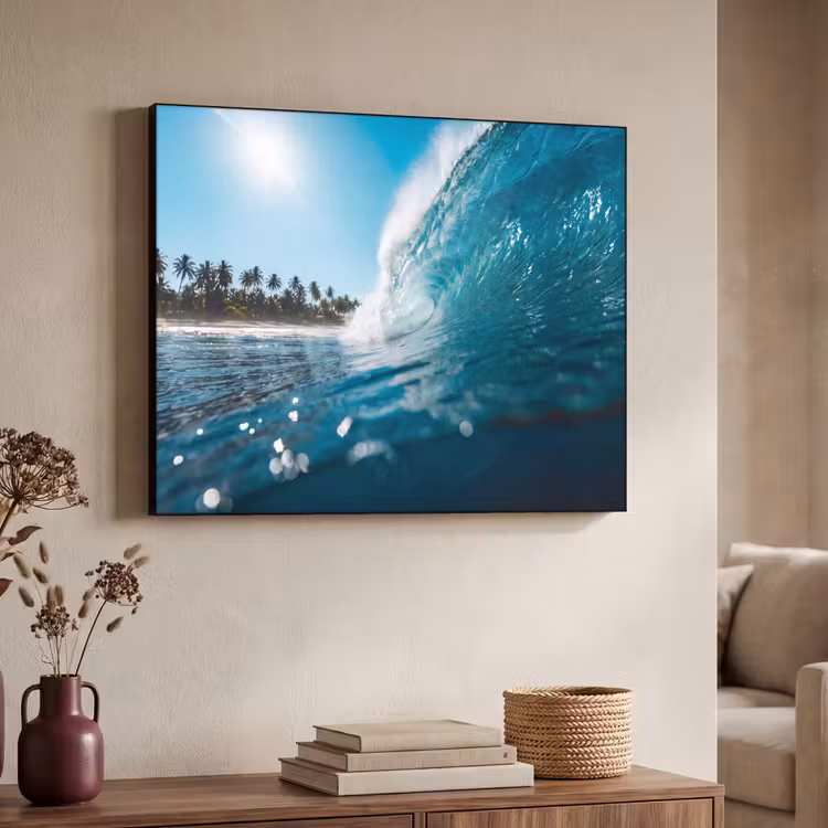 Art Frame - Oceaan - Golf - Strand - Natuur - Blauw — 4