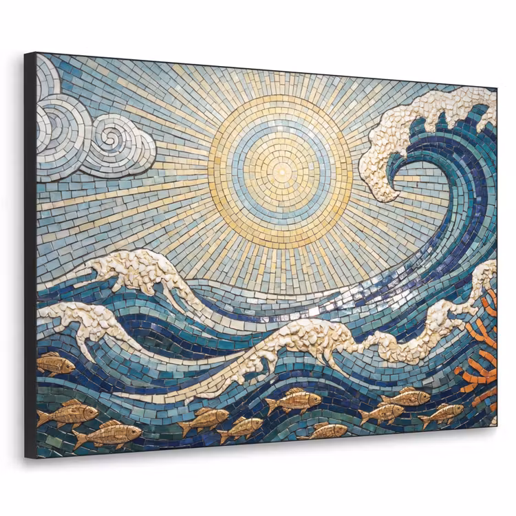Art Frame - Onderwater - Koraal - Vis - Natuur - Kunst — 1