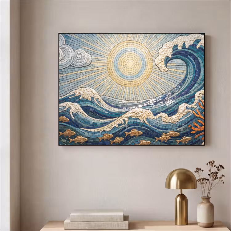 Art Frame - Onderwater - Koraal - Vis - Natuur - Kunst — 3