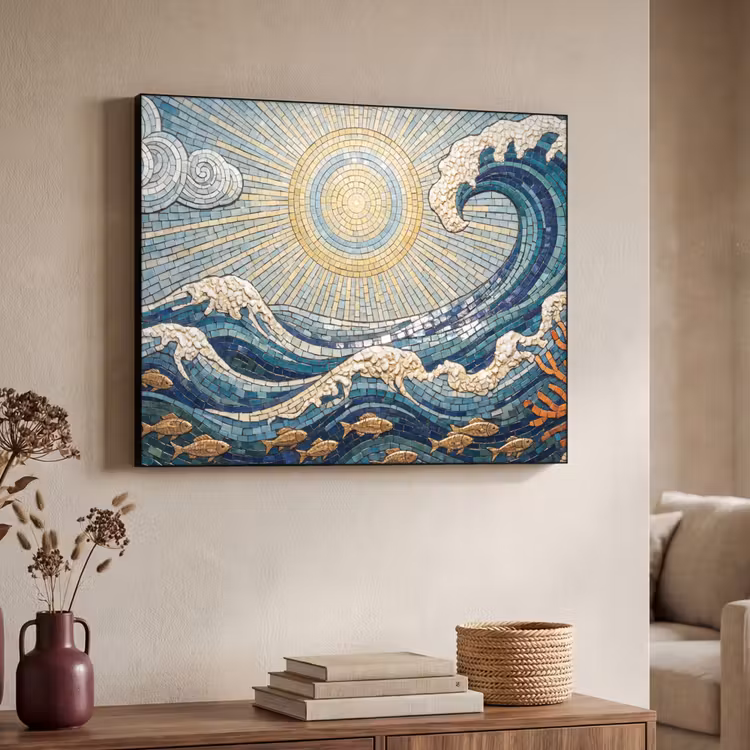 Art Frame - Onderwater - Koraal - Vis - Natuur - Kunst — 4