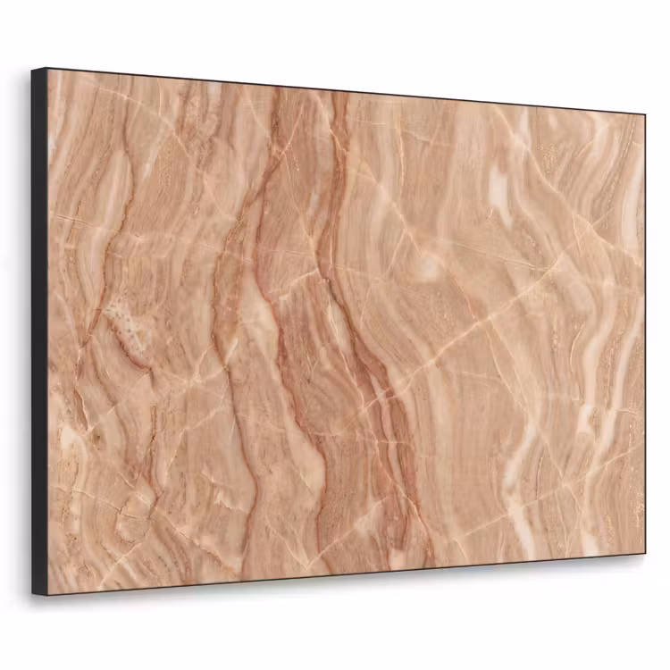 Art Frame - Marmer - Ader - Natuur - Abstract - Beige — 1