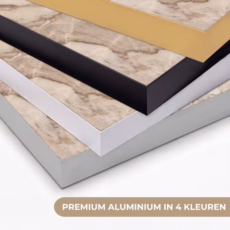 Art Frame - Marmer - Aderen - Textuur - Beige - Modern — 5