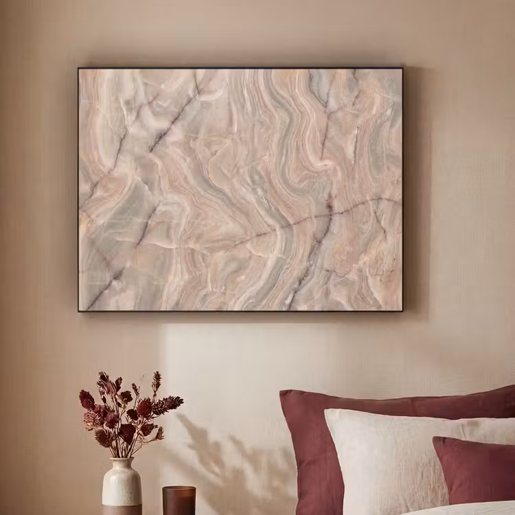 Art Frame - Marmer - Patroon - Abstract - Beige - Groen — 2