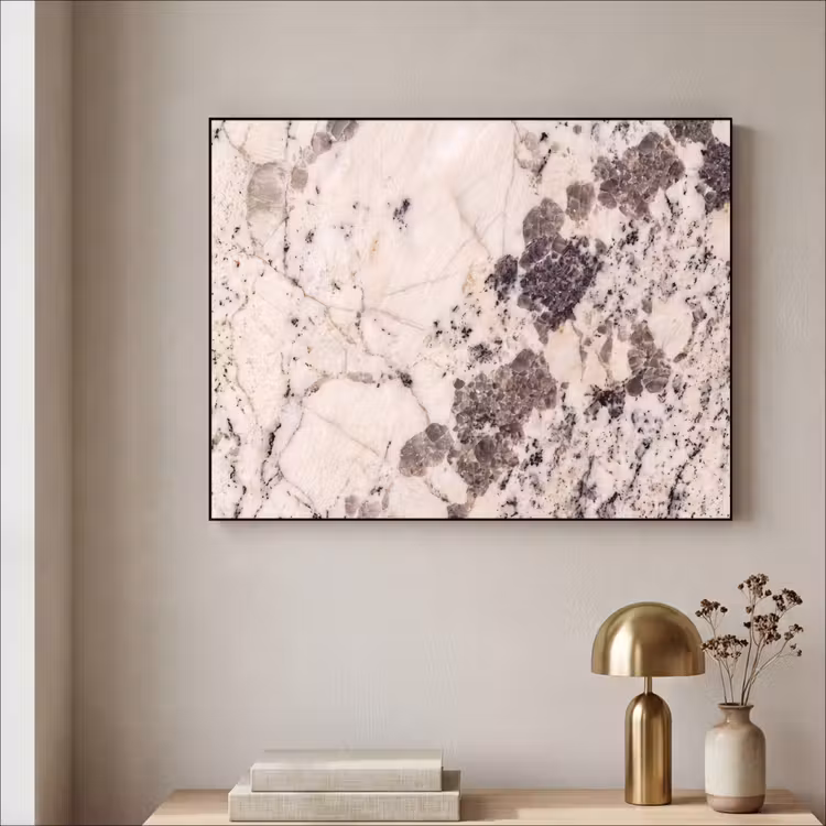 Art Frame - Natuursteen - Patroon - Abstract - Beige - Grijs — 3