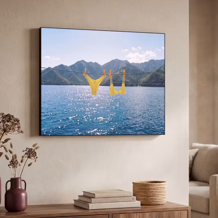 Art Frame - Badmode - Bikini - Zee - Bergen - Geel — 4