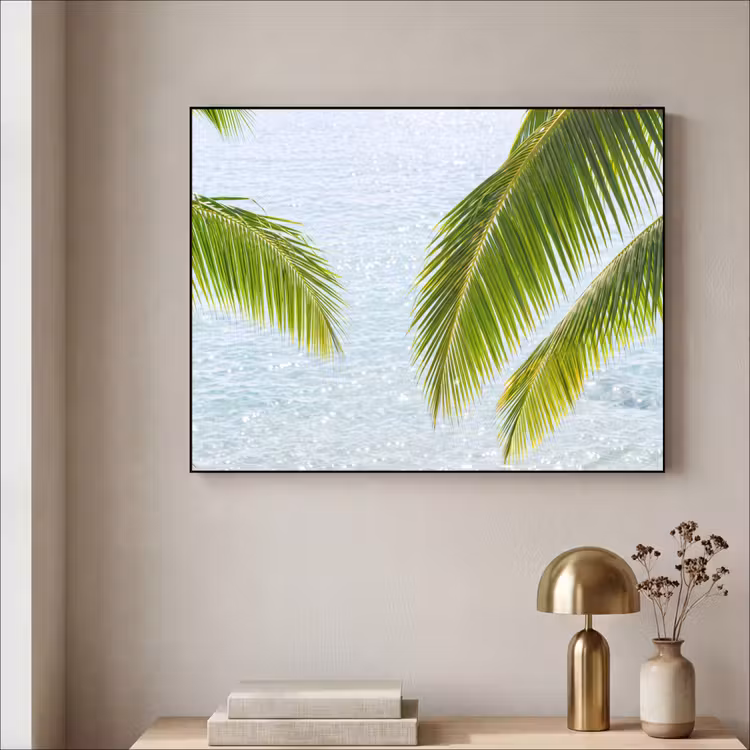 Art Frame - Boom - Bladeren - Water - Tropisch - Groen — 3