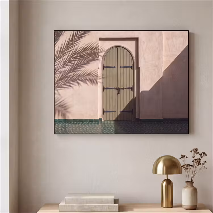 Art Frame - Deur - Hout - Architectuur - Groen - Rustiek — 3