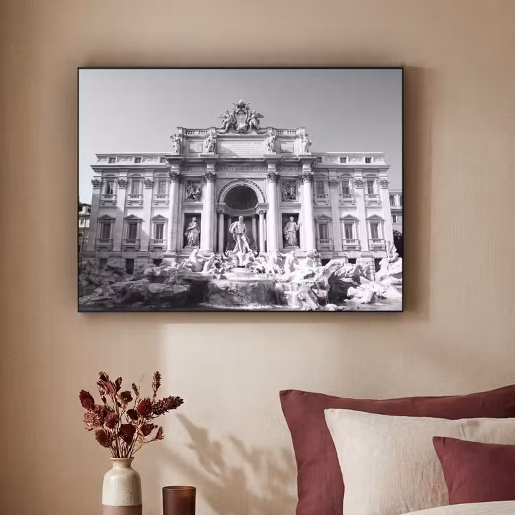 Art Frame - Fontein - Beelden - Architectuur - Zwart-wit — 2