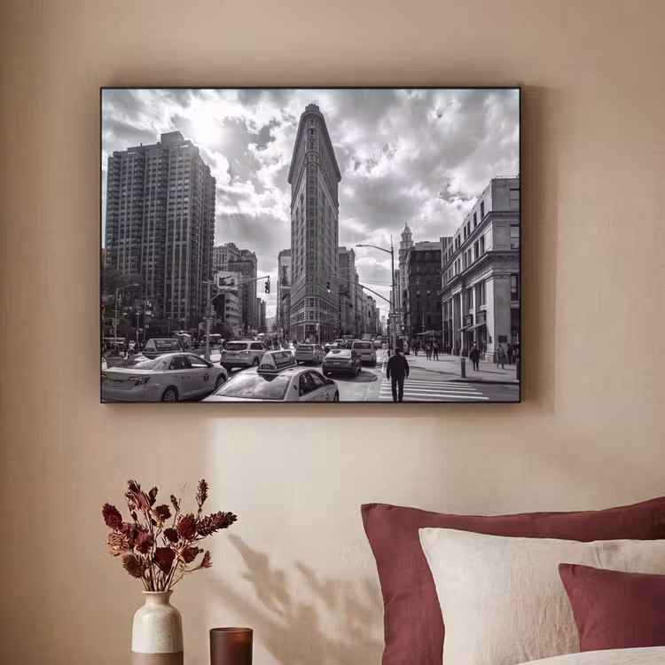 Art Frame - Gebouw - Hoogbouw - Stad - Architectuur - Zwart-wit — 2