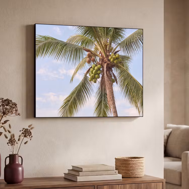 Art Frame - Kokosnoot - Boom - Tropisch - Natuur - Groen — 4