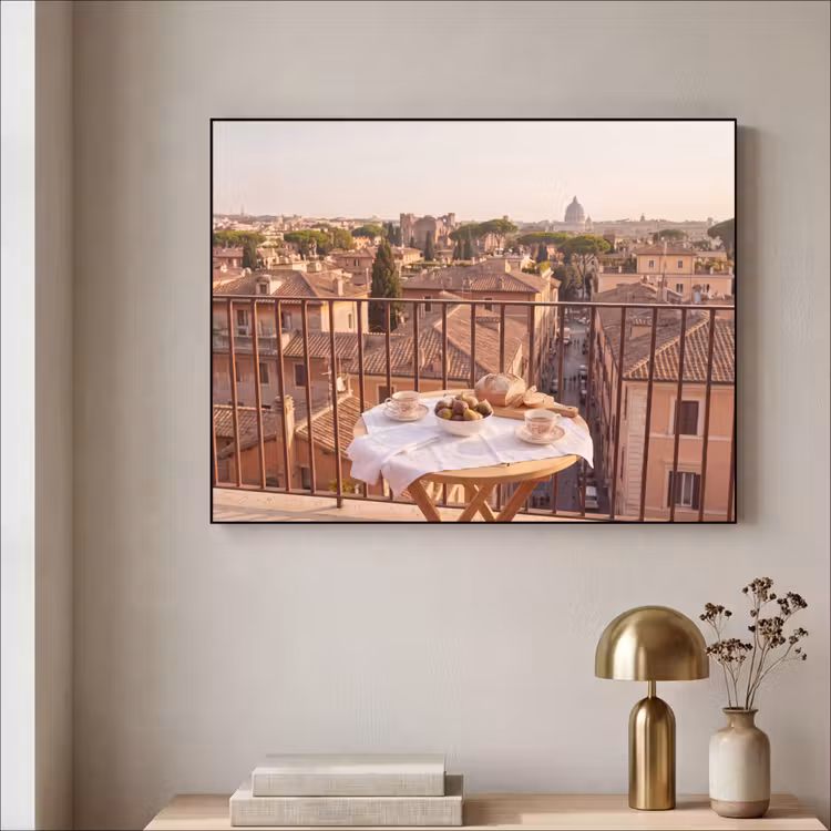 Art Frame - Eten - Ontbijt - Balkon - Stad - Zonsopgang — 3