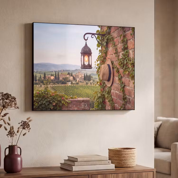 Art Frame - Lantaarn - Wijngaard - Landschap - Italiaans — 4