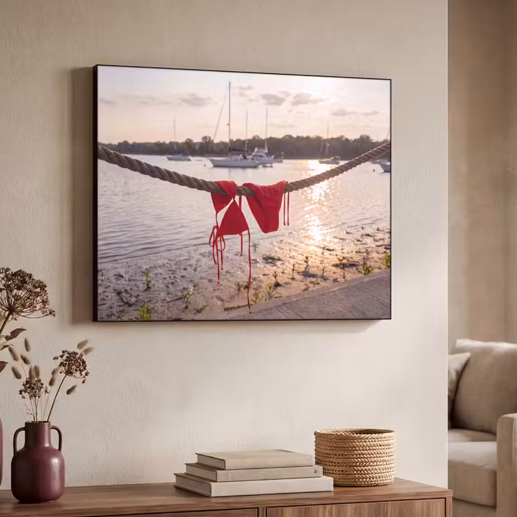 Art Frame - Badkleding - Rood - Zomer - Water - Zonsondergang — 4