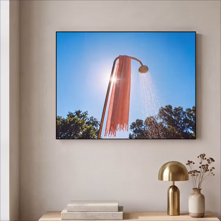 Art Frame - Douche - Water - Zomer - Blauw — 3