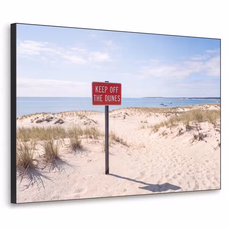 Art Frame - Duin - Bord - Kust - Landschap - Rood — 1