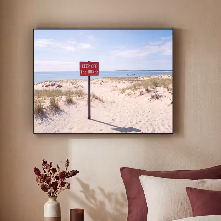 Art Frame - Duin - Bord - Kust - Landschap - Rood — 2