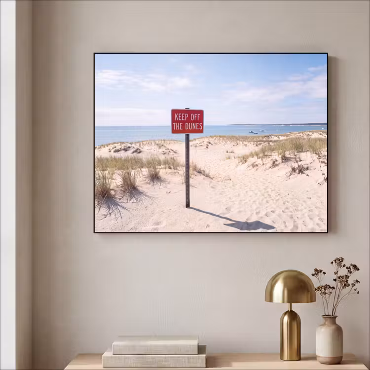 Art Frame - Duin - Bord - Kust - Landschap - Rood — 3