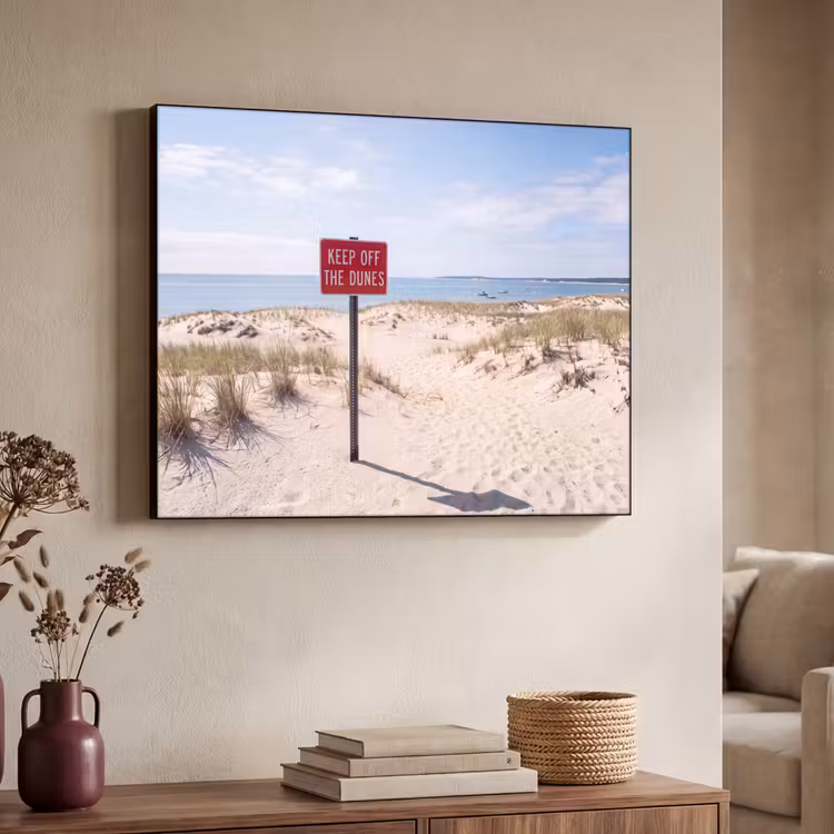 Art Frame - Duin - Bord - Kust - Landschap - Rood — 4