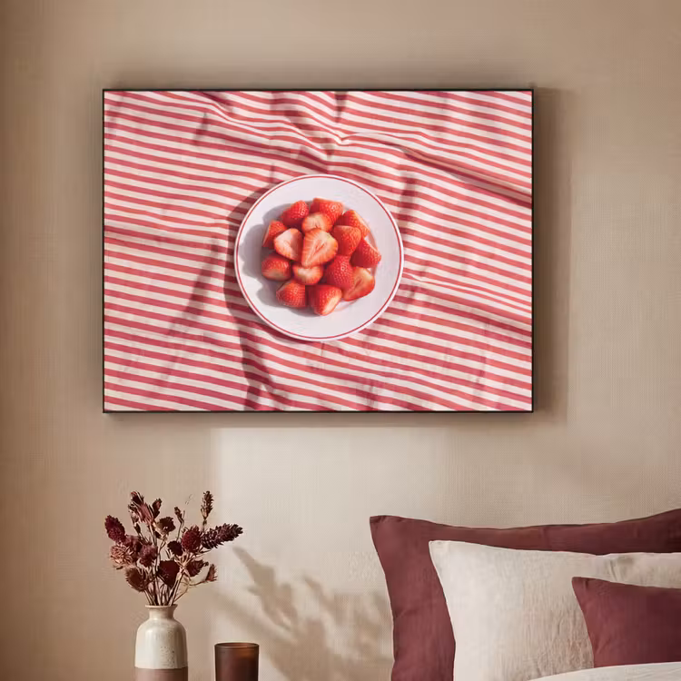 Art Frame - Eten - Aardbeien - Fruit - Zomer - Rood — 2