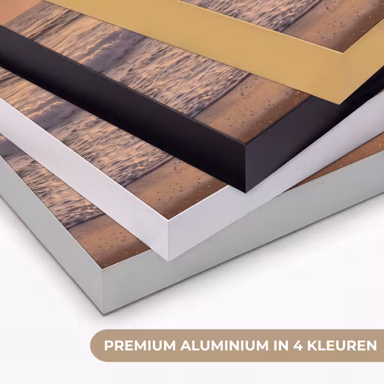 Art Frame - Mensen - Oceaan - Zonsondergang - Kust - Goud — 5