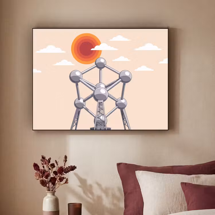 Art Frame - Architectuur - Geometrie - Stad - Modern - Grijs — 2