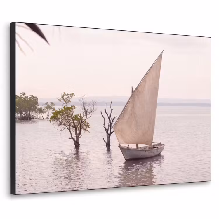 Art Frame - Boot - Zeil - Water - Tropisch - Natuur — 1