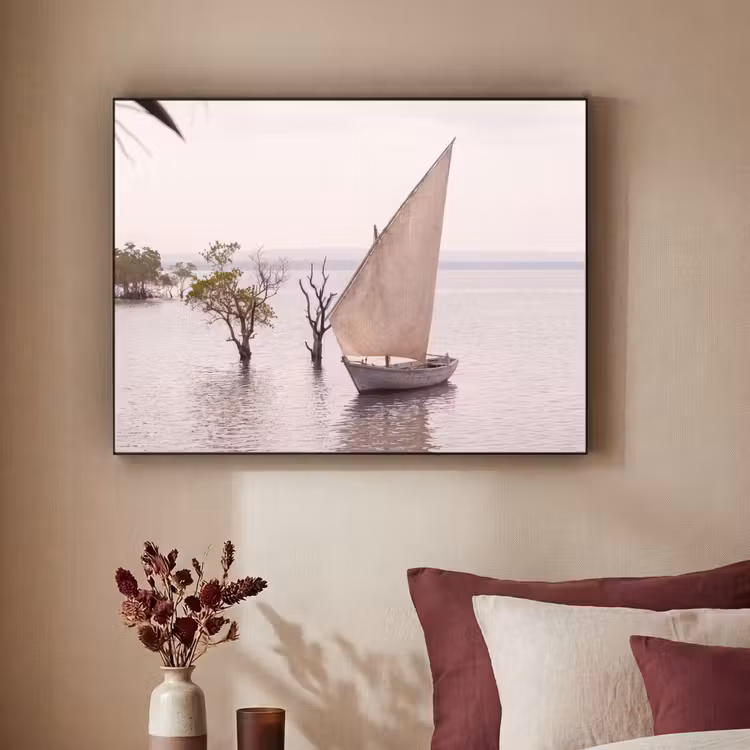 Art Frame - Boot - Zeil - Water - Tropisch - Natuur — 2