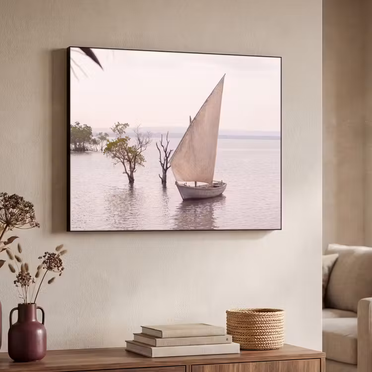 Art Frame - Boot - Zeil - Water - Tropisch - Natuur — 4