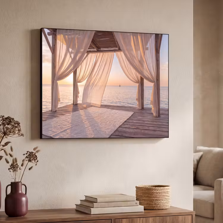 Art Frame - Overkapping - Zee - Zonsondergang - Vakantie - Rust — 4
