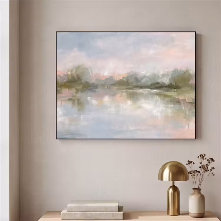 Art Frame - Natuur - Landschap - Abstract - Water - Groen — 3