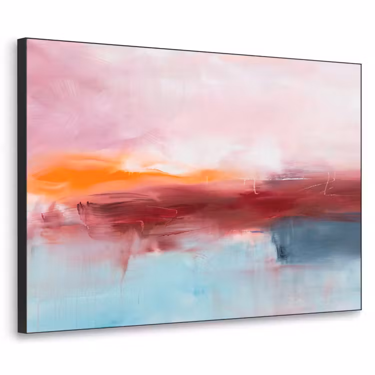 Art Frame - Abstract - Kleuren - Modern - Kunst - Roze — 1