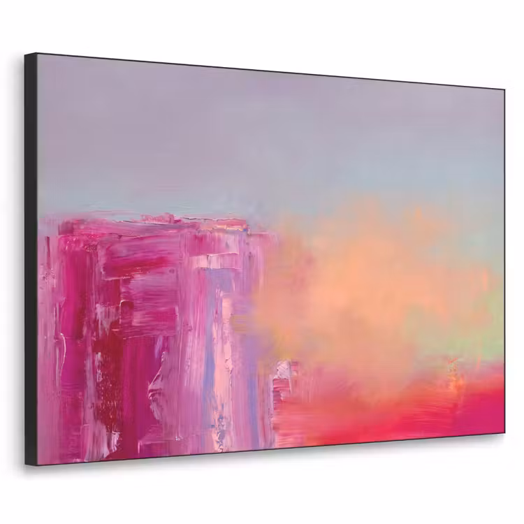 Art Frame - Abstract - Kleuren - Modern - Roze — 1