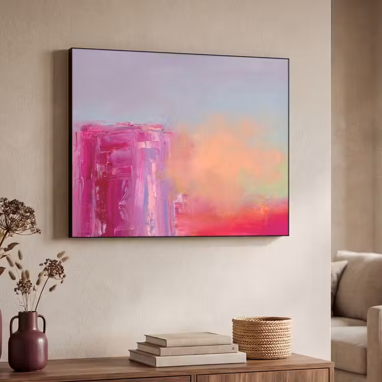 Art Frame - Abstract - Kleuren - Modern - Roze — 4