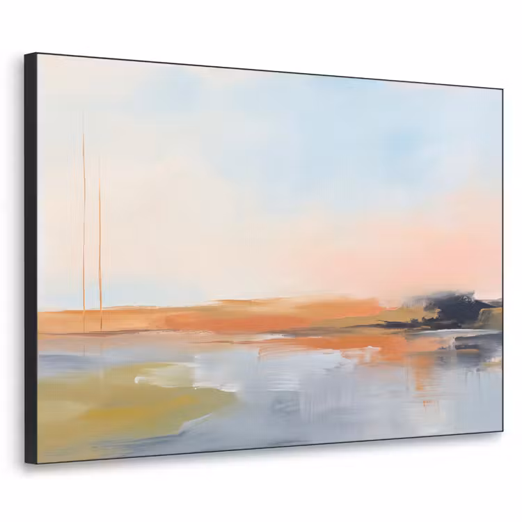 Art Frame - Abstract - Landschap - Horizon - Modern - Kleurrijk — 1