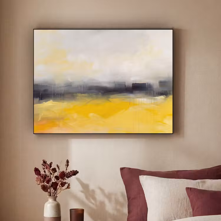 Art Frame - Abstract - Landschap - Modern - Geel — 2