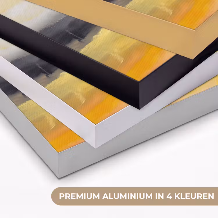 Art Frame - Abstract - Landschap - Modern - Geel — 5