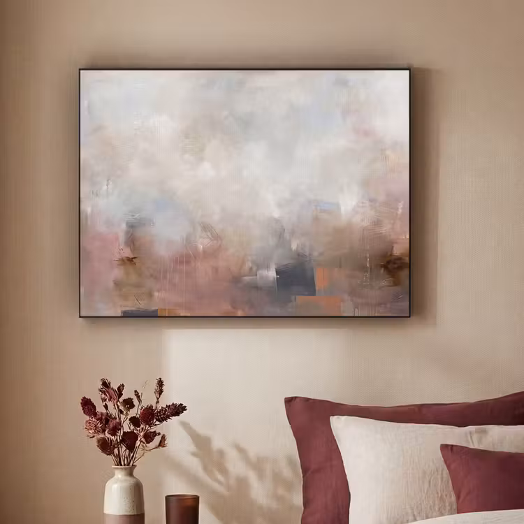 Art Frame - Abstract - Vloeiend - Kunst - Modern - Beige — 2