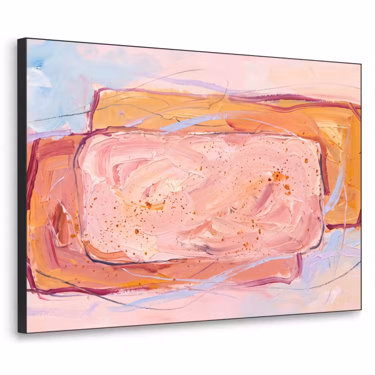 Art Frame - Abstract - Vormen - Modern - Roze — 1