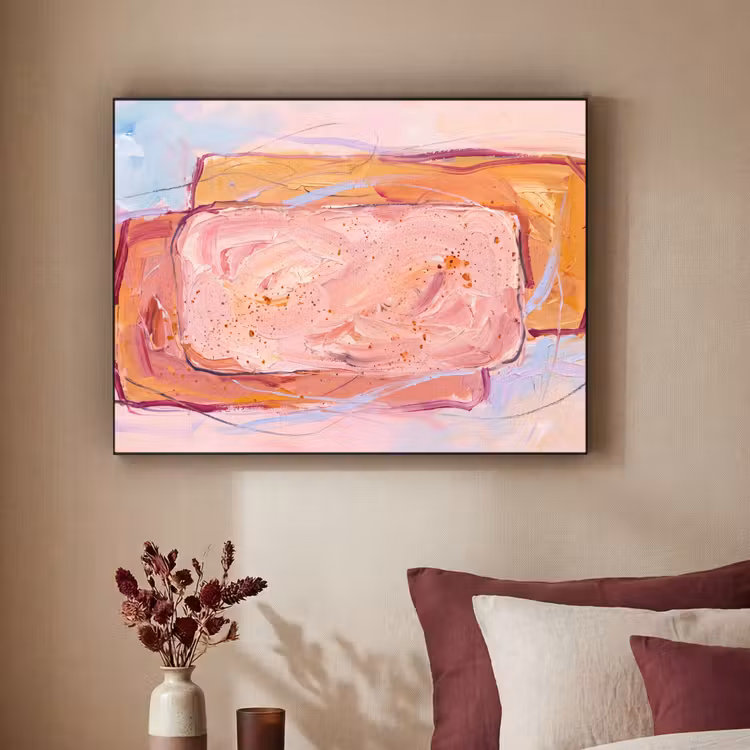 Art Frame - Abstract - Vormen - Modern - Roze — 2