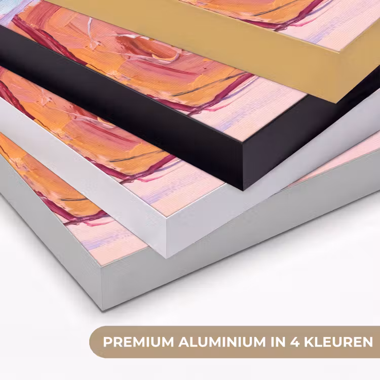 Art Frame - Abstract - Vormen - Modern - Roze — 5