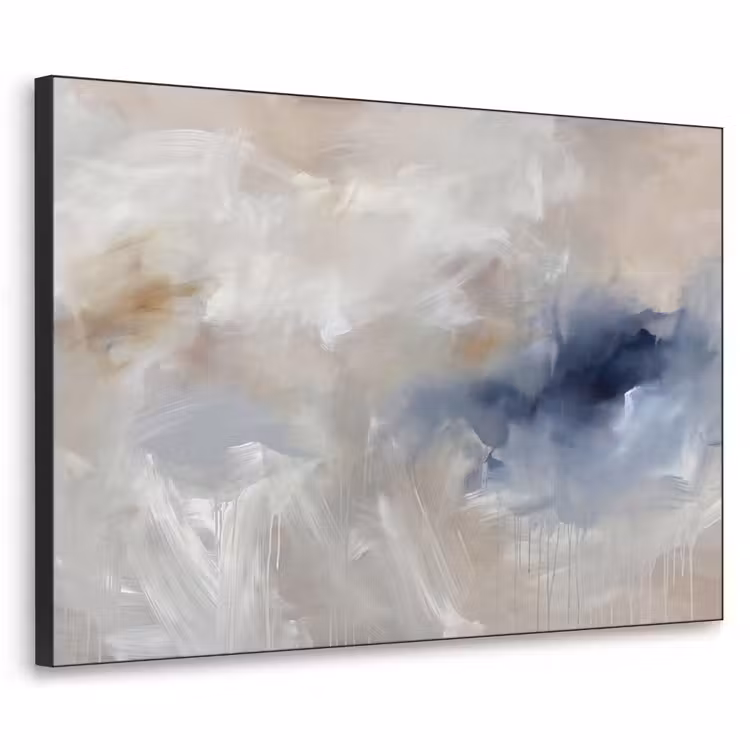 Art Frame - Abstract - Wolken - Sfeer - Modern - Beige — 1