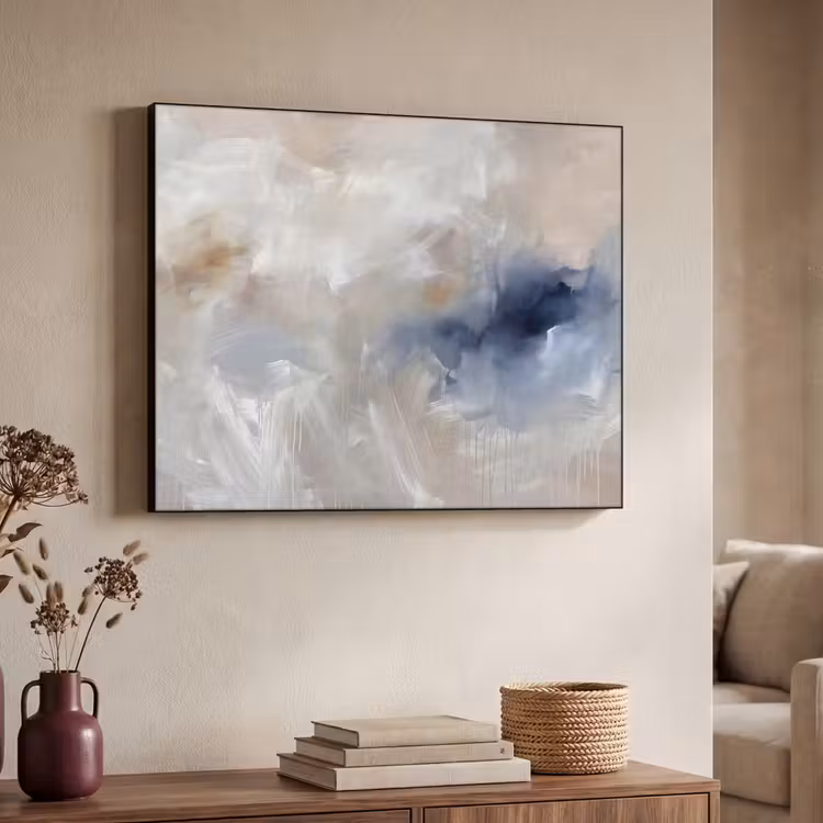 Art Frame - Abstract - Wolken - Sfeer - Modern - Beige — 4