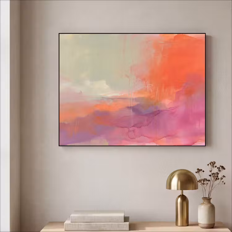 Art Frame - Kunst - Vloeiend - Overgangen - Oranje — 3