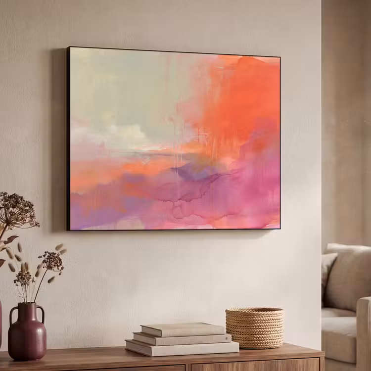 Art Frame - Kunst - Vloeiend - Overgangen - Oranje — 4