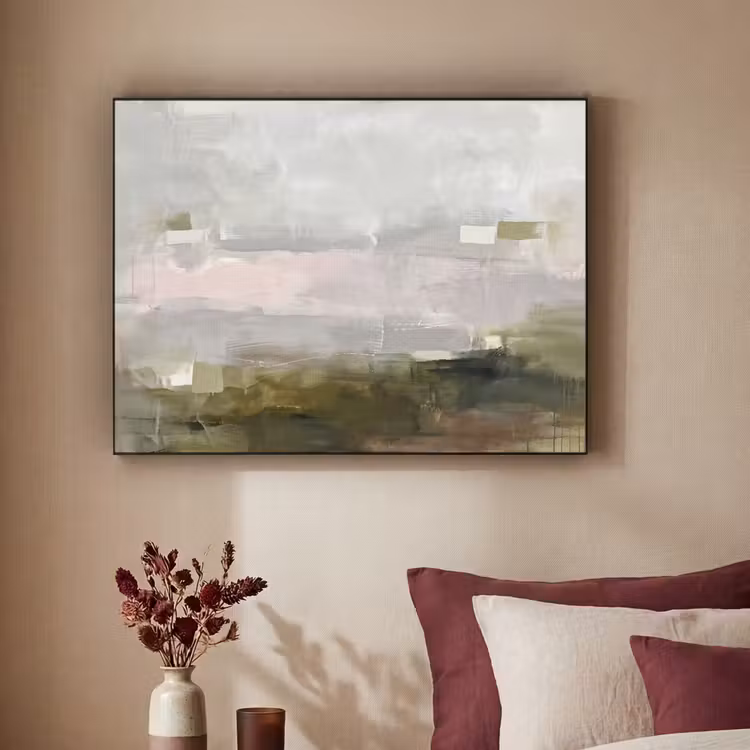 Art Frame - Abstract - Gelaagd - Kunst - Modern - Grijs-Groen — 2