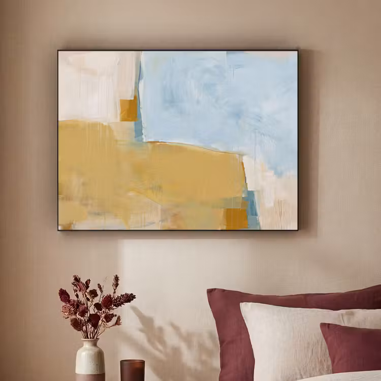 Art Frame - Abstract - Kleuren - Kunst - Modern - Blauw — 2